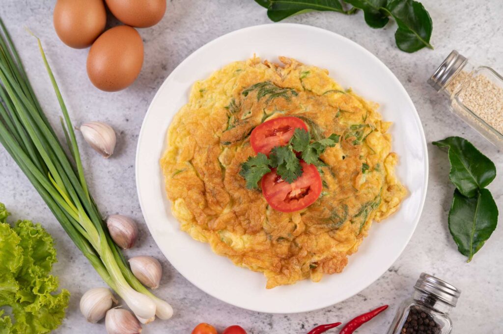 เมนูอาหารเช้า ข้าวไข่เจียว